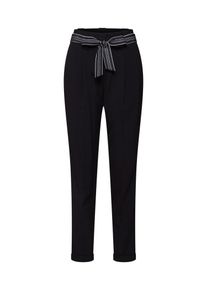 Opus, Damen Hose 'Enchi stripe belt', Schwarz