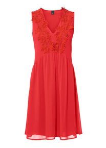 Heine, Damen Spitzenkleid, Rot