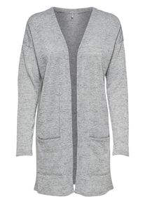 Only, Damen Cardigan 'Sara', Hellgrau