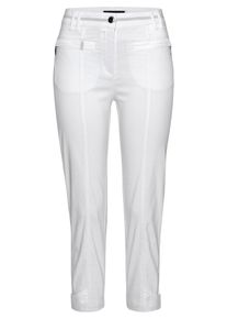 NAVIGAZIONE, Damen Stretchhose, Wei&szlig;
