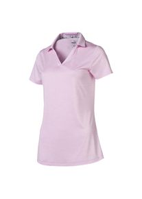 Puma, Damen Polo, Pinkmeliert