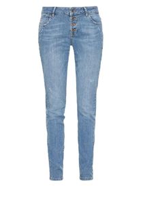 s.Oliver RED LABEL, Damen Ripped-Denim, Blue Denim