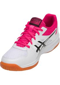 asics, Damen Hallenschuhe 'Upcourt 3', Pink / Schwarz / Wei&szlig;