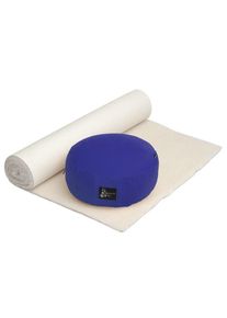 YOGISTAR.COM, Herren Comfort Edition Set 'Meditation Natur', Blau / Weiß