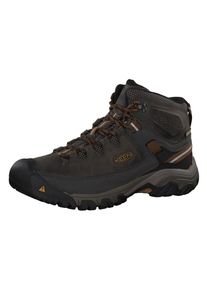 Keen, Damen Wanderschuhe 'Targhee III Mid Waterproof', Kastanienbraun / Oliv