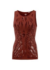 Alo Yoga, Damen Tanktop 'Vixen', Dunkelrot