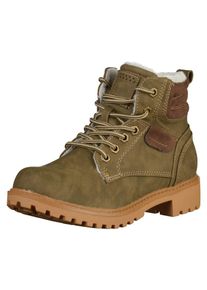 Marco Tozzi, Damen Stiefelette, Bronze / Oliv