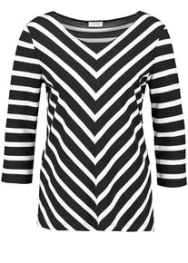 Gerry Weber, Damen T-Shirt, Schwarz / Weiß