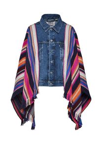 Levi's MADE & CRAFTED Levi's Made & Crafted, Damen Poncho Jeansjacke, Blue Denim / Mischfarben