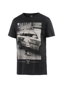 Iriedaily, Herren T-Shirt 'Pissizei', Schwarz