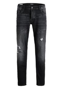 Jack & Jones JACK & JONES, Herren Slim Fit Jeans 'TIM LEON GE 412', Black Denim
