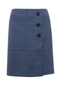 Tom Tailor, Damen Rock, Navy / Schwarz