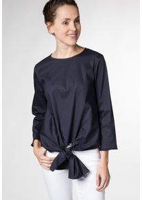 Eterna, Damen Dreiviertelarm Bluse 1863, Marine