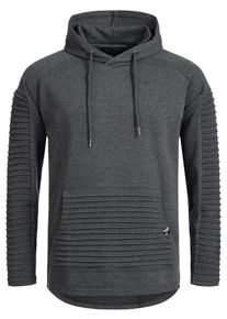 INDICODE JEANS, Herren Kapuzenpullover 'Lewisville', Basaltgrau