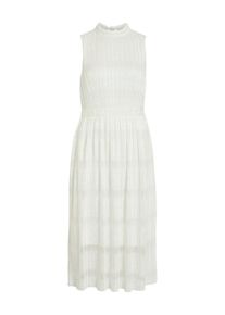 Vila, Damen Midikleid, Naturweiß