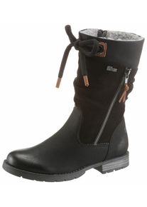 s.Oliver Junior, M&auml;dchen Winterstiefel, Schwarz