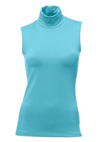 Heine, Damen Rolli-Top, Blau