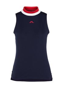 J. Lindeberg J.Lindeberg, Damen Oberteil 'W Tora', Navy / Rot / Weiß