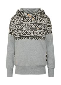 Mazine, Damen Sweatshirts 'Stockholm', Beige / Graumeliert / Schwarz