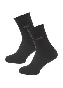 s.Oliver RED LABEL, Damen Socken 'Classic', Braun / Dunkelbraun