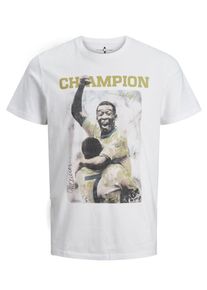 Jack & Jones JACK & JONES, Herren T-Shirt, Weiß