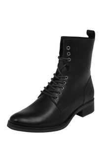 ABOUT YOU, Damen Schn&uuml;rstiefelette 'Selma', Schwarz