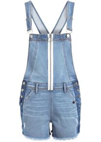 Khujo, Damen Latzhose 'Arabella', Blau / Hellblau