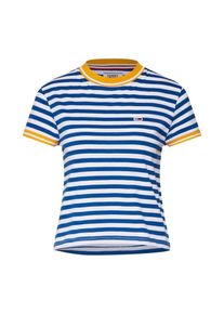 Tommy Hilfiger, Damen Shirt, Navy / Gelb / Weiß
