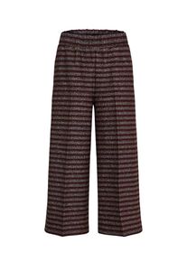 Pieces, Damen Culotte, Blau / Weinrot