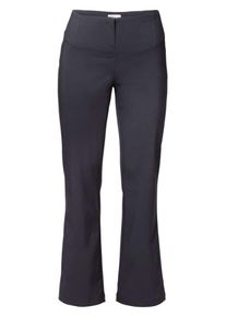 sheego Style, Damen Shaping Hose im Bootcut-Look, Anthrazit