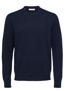 Selected Homme, Herren Strickpullover, Nachtblau