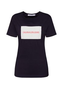 Calvin Klein Jeans, Damen T Shirt, Schwarz