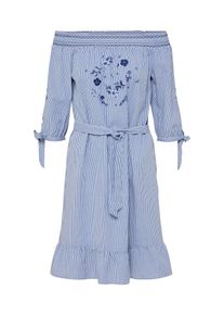s.Oliver RED LABEL, Damen Kleid, Navy / Weiß