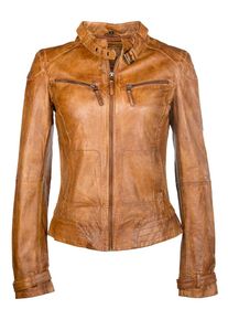 Maze, Damen Lederjacke ' Ryana ', Braun / Cognac