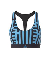 adidas Performance, Damen Bikinioberteil 'Don't Rest Graphic', Himmelblau / Schwarz
