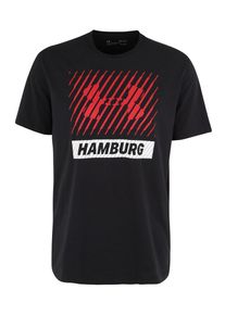 Under Armour, Herren T-Shirt 'Hamburg', Rot / Schwarz