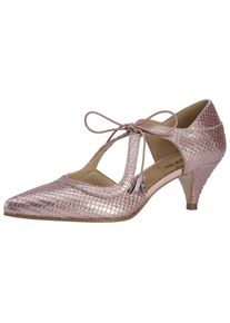 Heine, Damen Schn&uuml;rpumps, Ros&eacute;