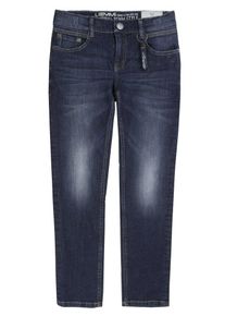 Lemmi, Hose Jeans Boys tight fit MID Jungen , Blue Denim