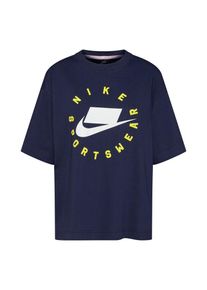 Nike Sportswear, Damen Shirt 'W NSW NSW TOP SS', Blau