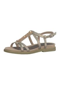 Marco Tozzi, Damen Sandalen, Gold