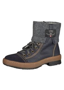 Rieker, Damen Stiefelette, Dunkelblau