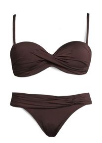 Lascana, Damen Bügel-Bandeau-Bikini, Pueblo