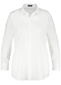 SAMOON, Damen Bluse, Weiß