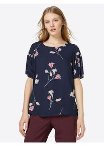 Véro Moda VERO MODA, Damen Top 'ELENA', Dunkelblau / Rosa