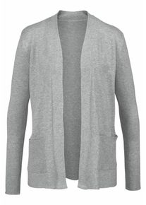 AJC, Damen Strickjacke, Hellgrau