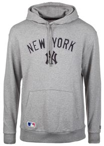 New Era, Damen Kapuzenpullover 'MLB New York Yankees', Grau / Schwarz