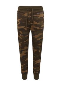 GAP, Herren Sweathose 'STENCIL SWEATPANT', Hellbraun / Dunkelgrün