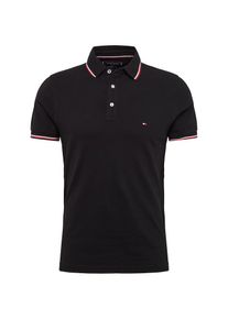 Tommy Hilfiger, Herren Shirt, Rot / Schwarz / Weiß
