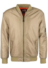 Soulstar, Herren Bomberjacke, Beige