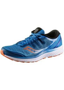 Saucony, Herren Laufschuhe 'Guide ISO2', Blau / Orange / Weiß